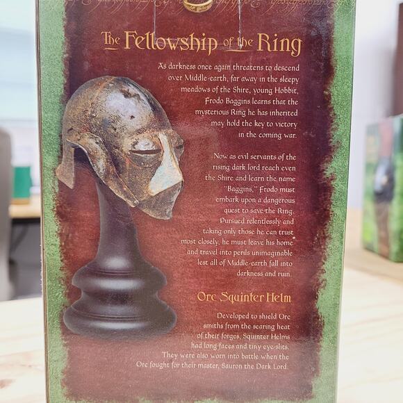 Sideshow WETA Lord of the Rings ORC Squinter HELM LOTR FOTR 1:4 Scale **NEW** - Picture 3 of 13